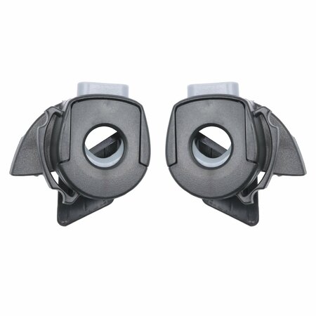 GENERAL ELECTRIC Full Face Visor Adapters for GH400/401 Safety Helmet, Black GH620